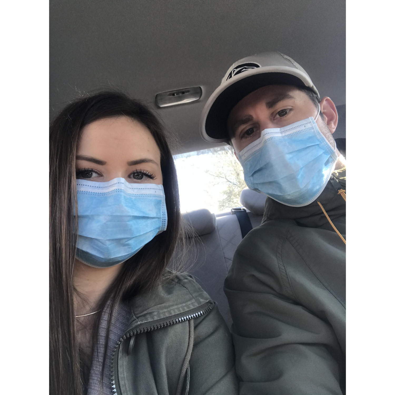 Survived quarantine and still surviving covid together 🙃
