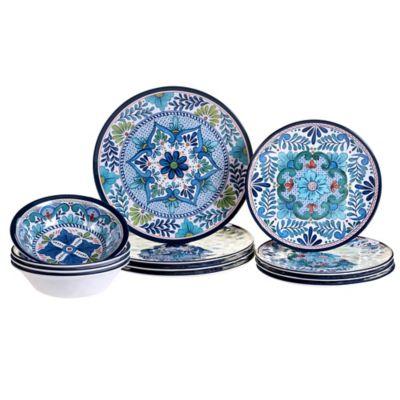 Certified International Talavera 12-Piece Dinnerware Set