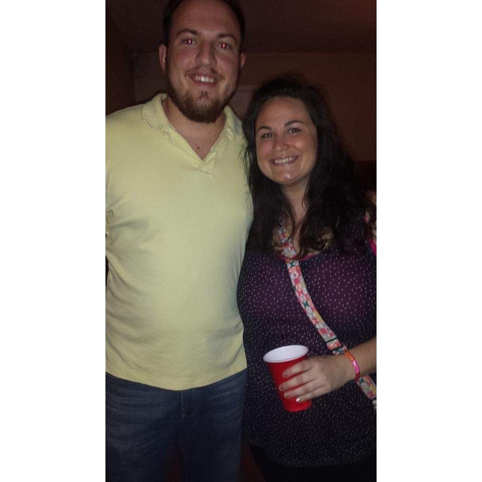 April 2014. Our first picture together! 