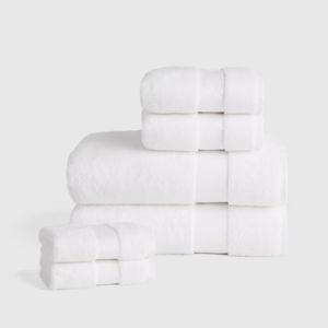 Turkish Ultra Plush Bath Towel Bundle in White