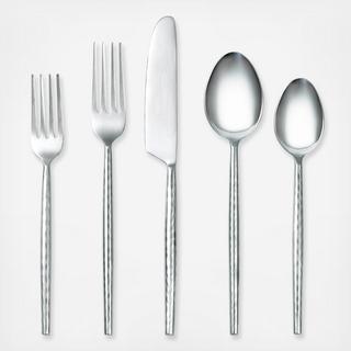 Rani Hammered 20-Piece Flatware Set, Service for 4