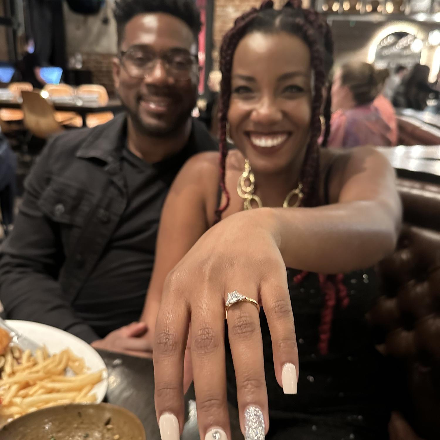 I said YES!