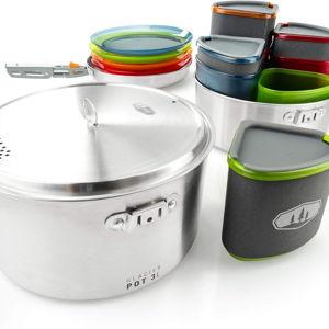 Glacier Stainless Camper Pots and Pans Set
