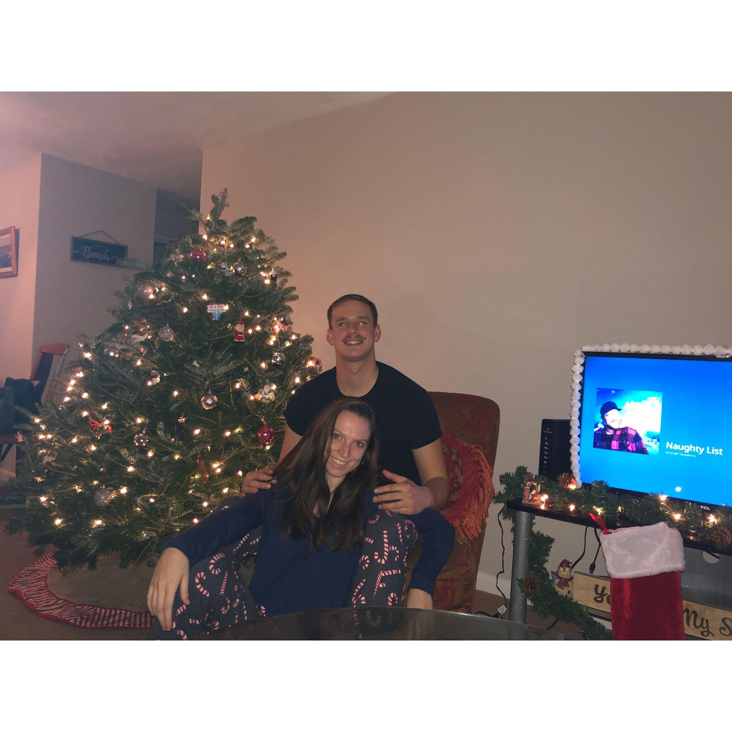 Our first Christmas in our own apartment! 2020