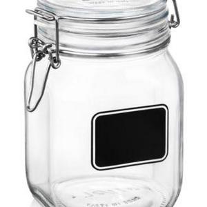 Bormioli Rocco - Fido Chalk Label Large Jar, 33.75 oz.