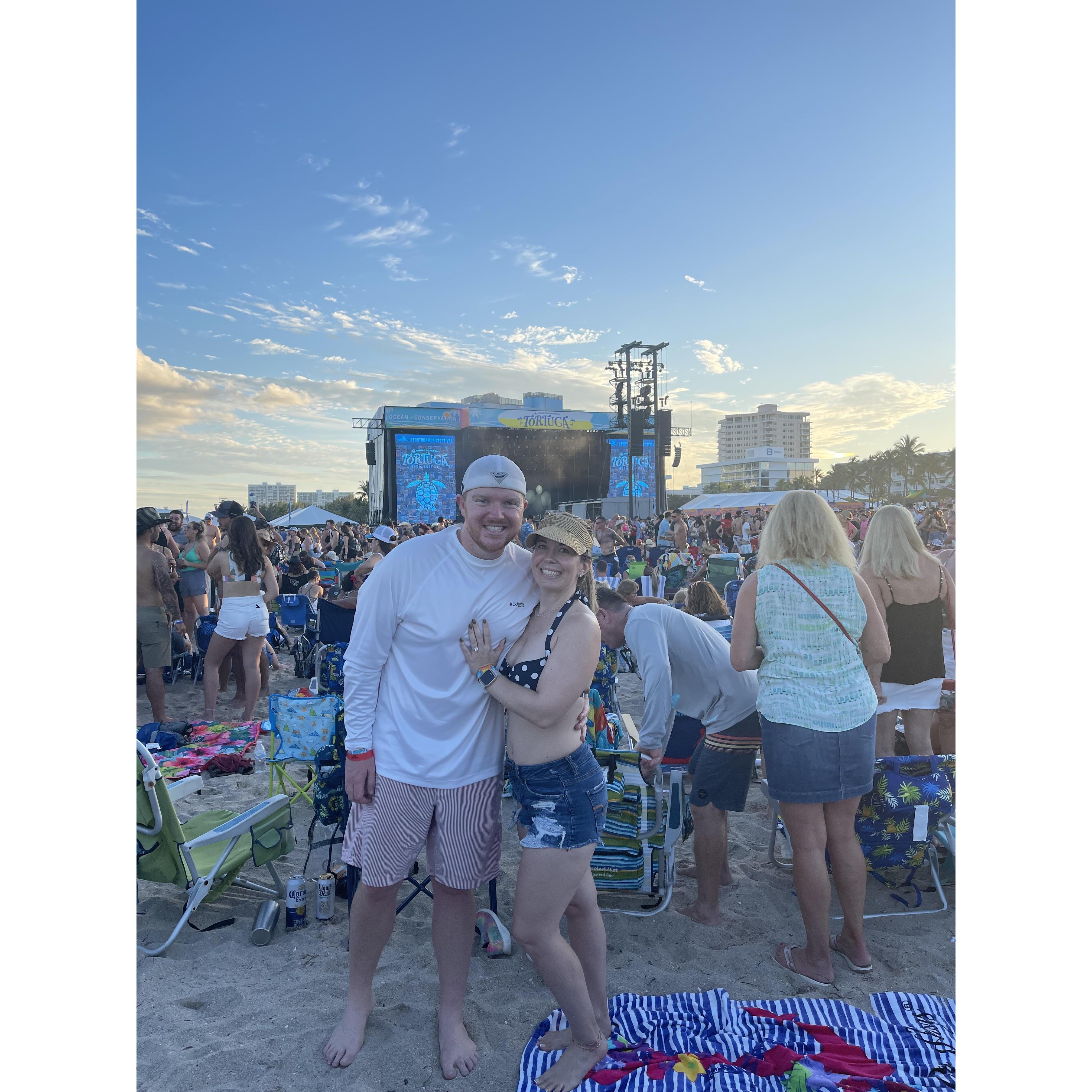 Our second time at Tortuga Music Festival