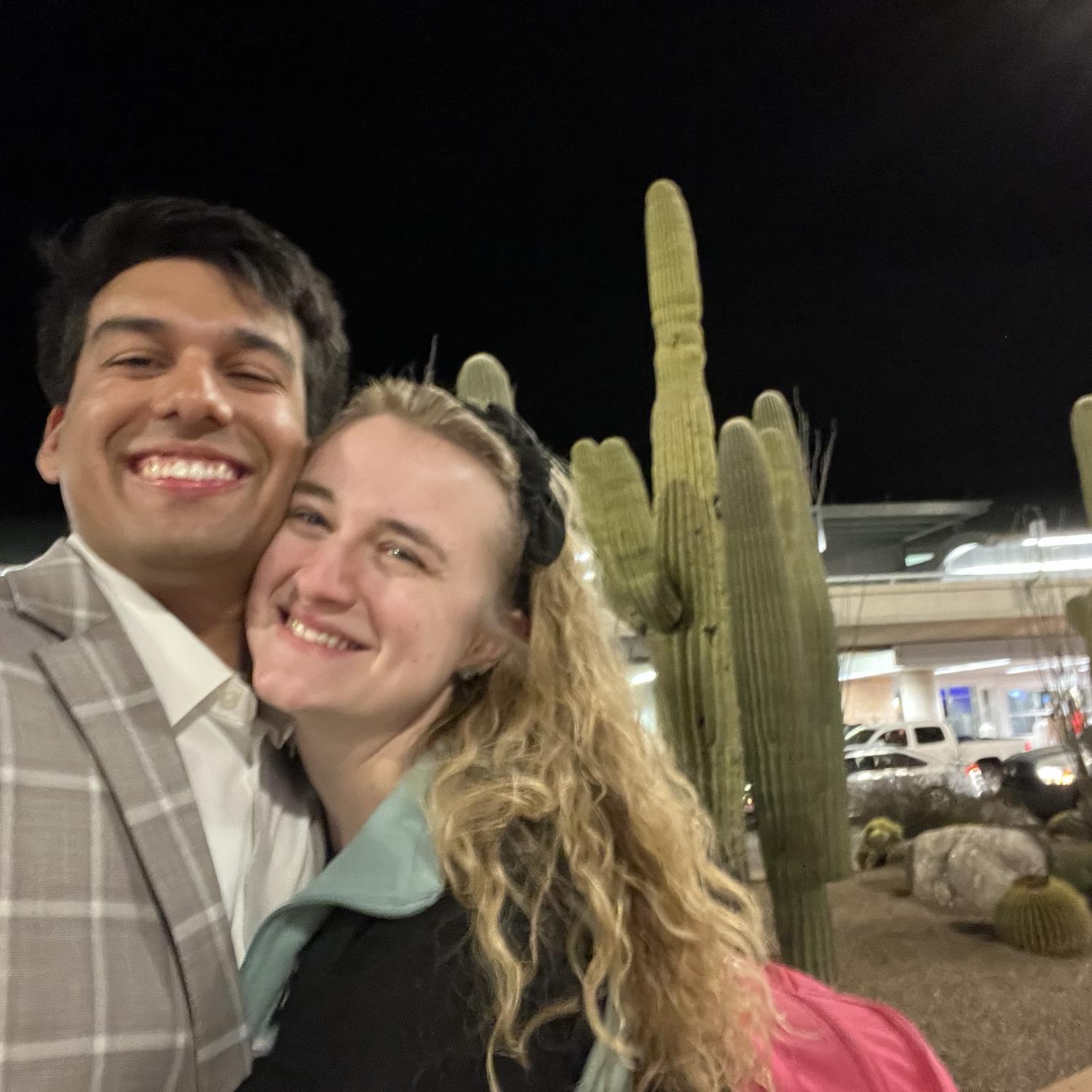 Finally together!