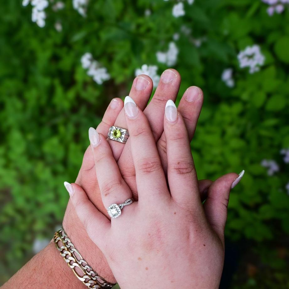 4 years together. We are engaged!