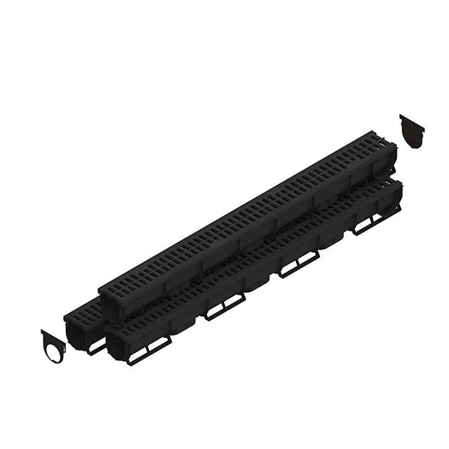 Vodaland - 3 Inch Trench Drain System with Outlet! (3)