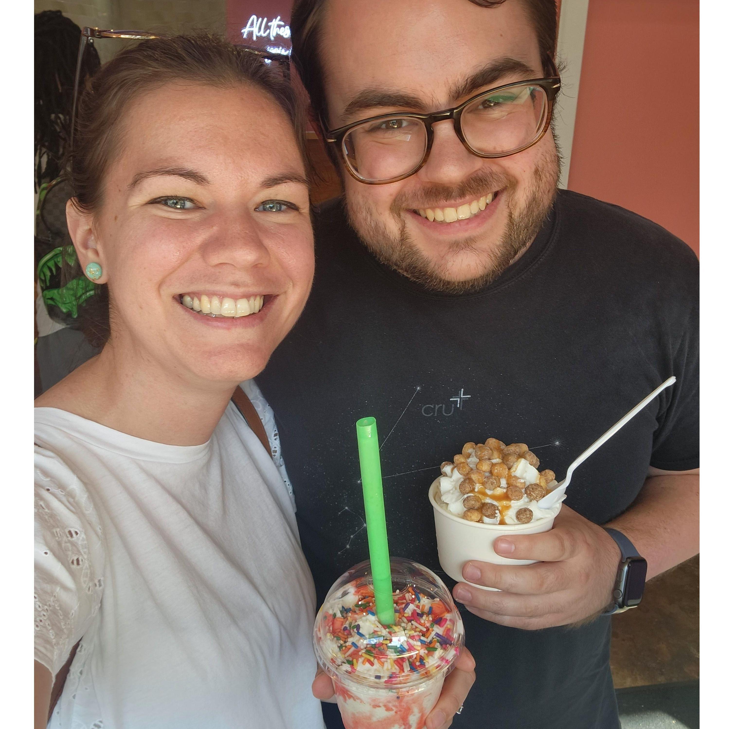 Ice cream. Breakfast cereal. Enough said.