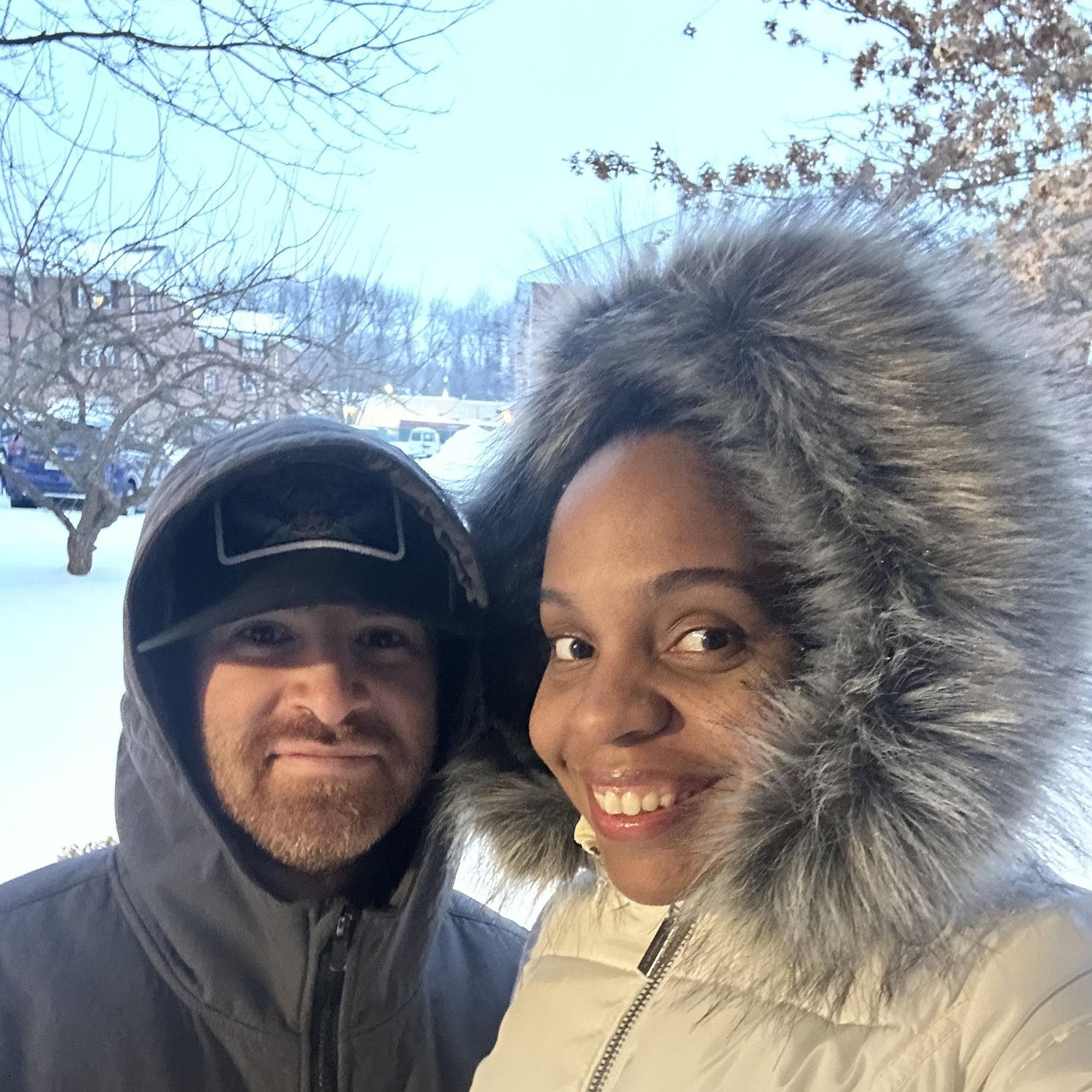 Enjoying the Snow Storm!