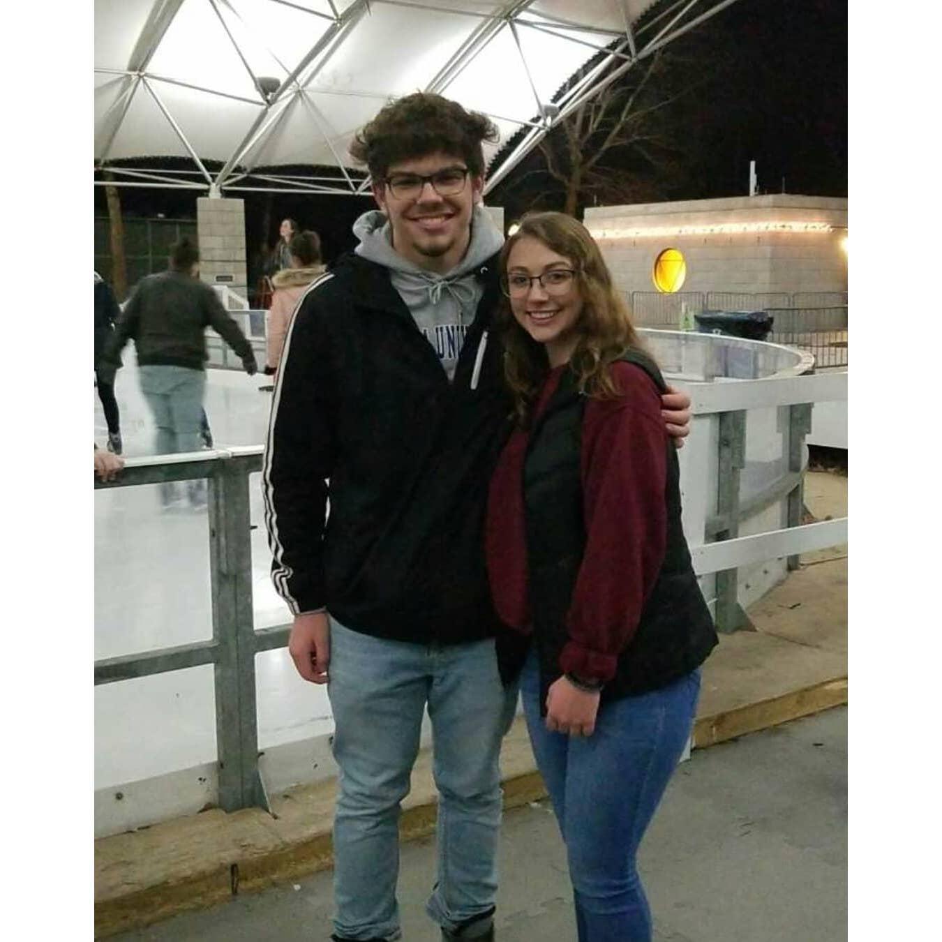 Our first date