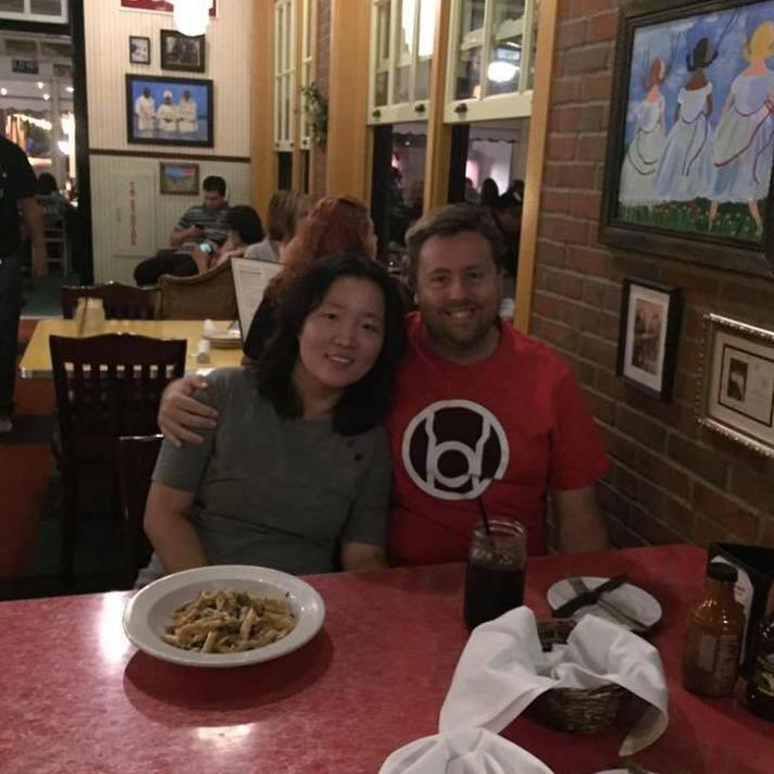 He took me out for a dinner! Good choice at Lucille's Smokehouse BBQ!