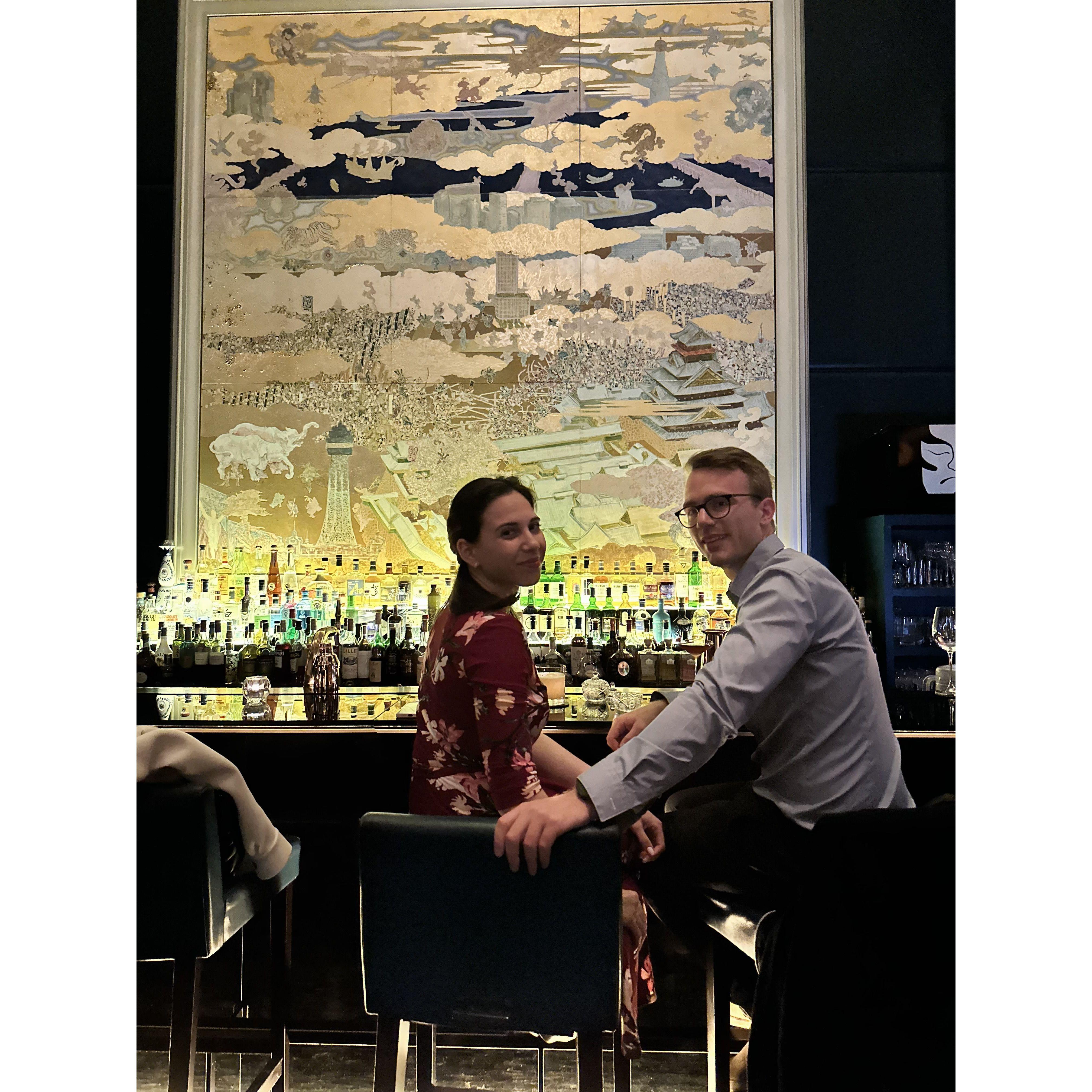 Are we more beautiful than the painting?