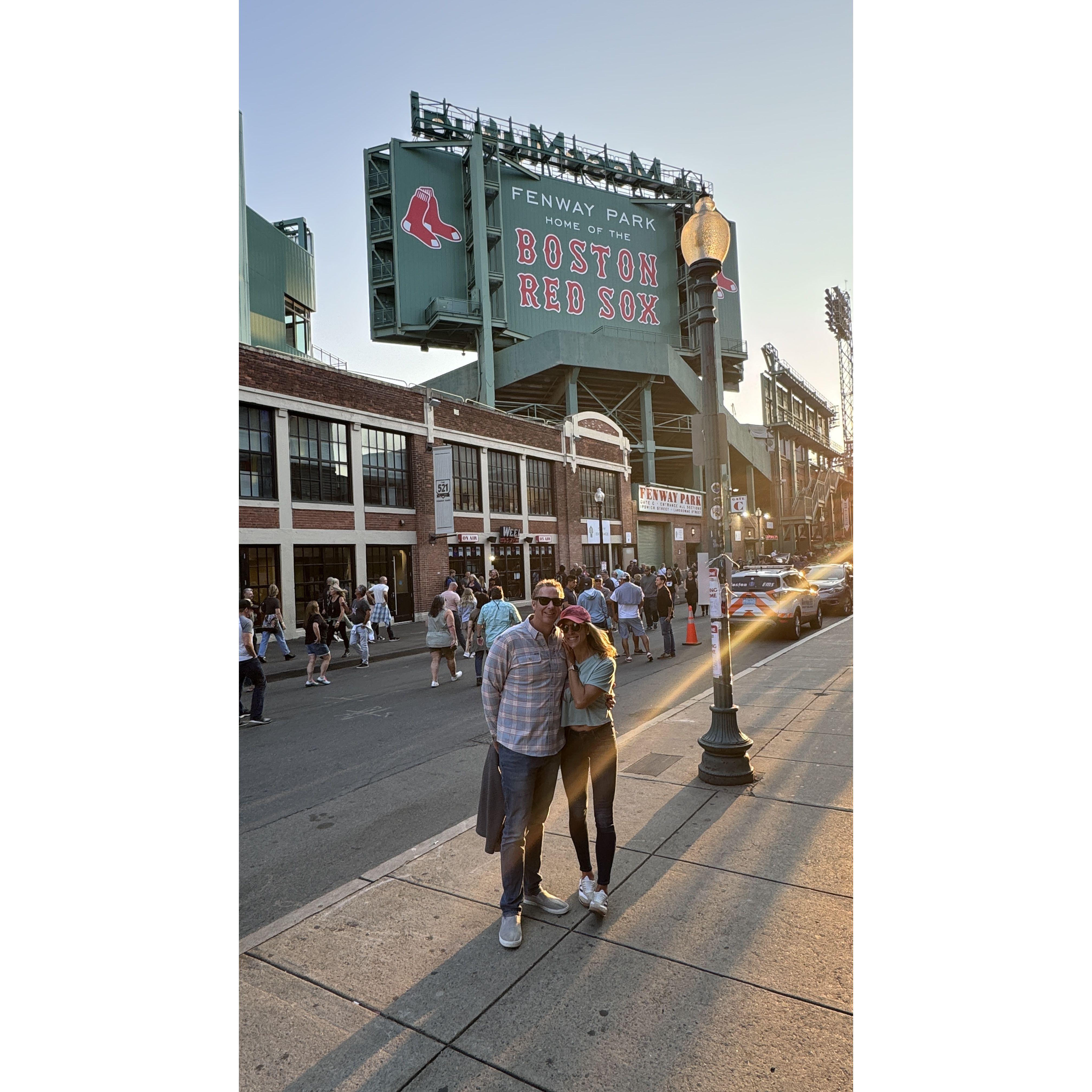 Pearl Jam at Fenway Park in Boston, September 2024