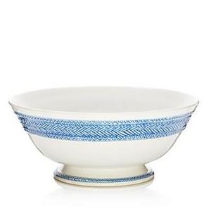 JuliskaLe Panier Delft Footed Fruit Bowl | Delft Blue
