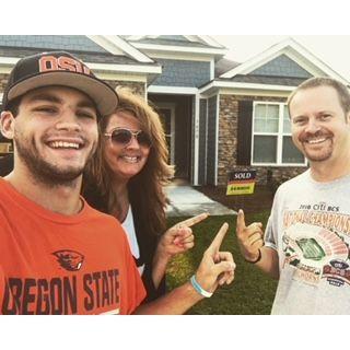Living in sin in our first house together, June 2017