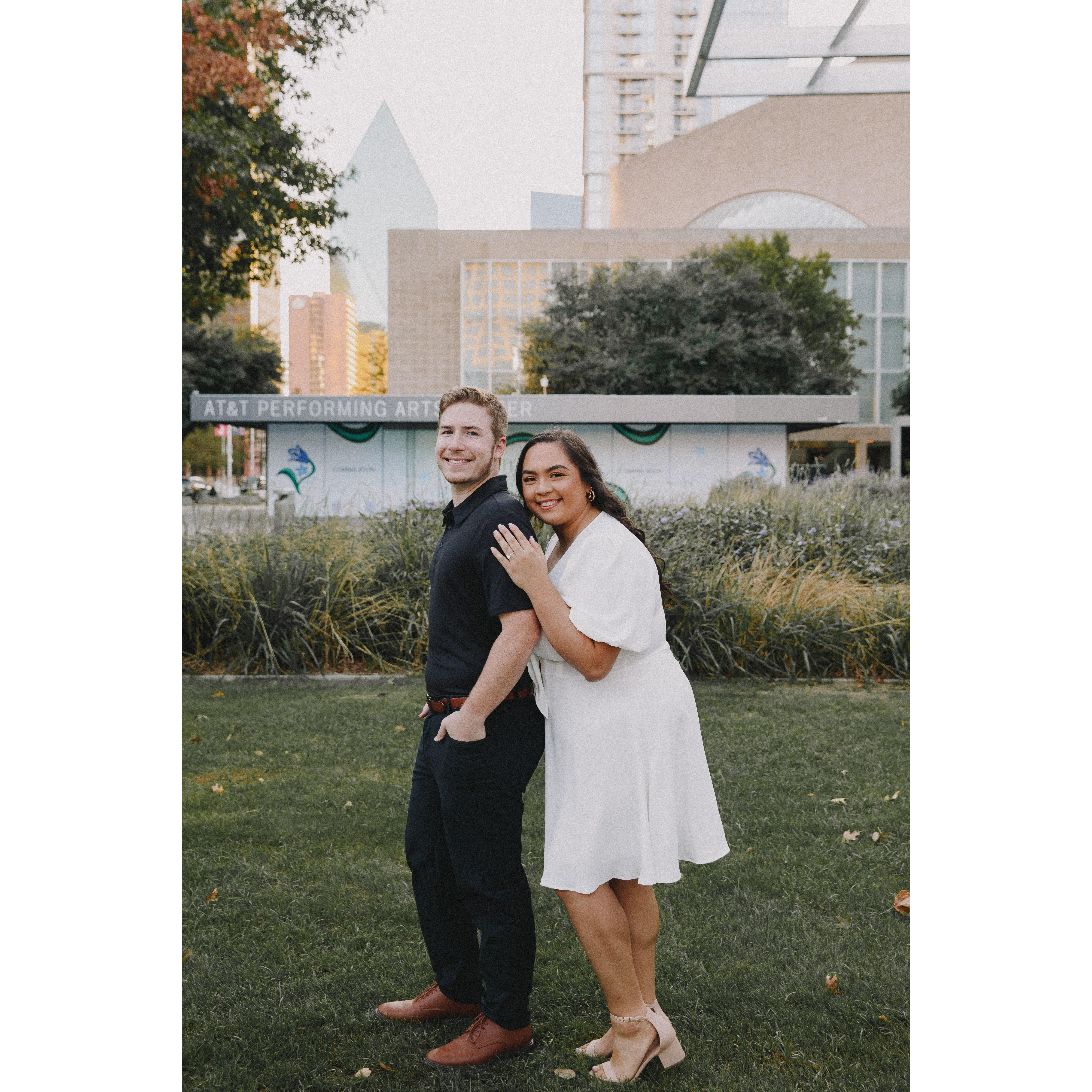 One of our favorite engagement pics!