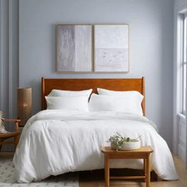 Deluxe Linen Duvet Bundle | Quince in White