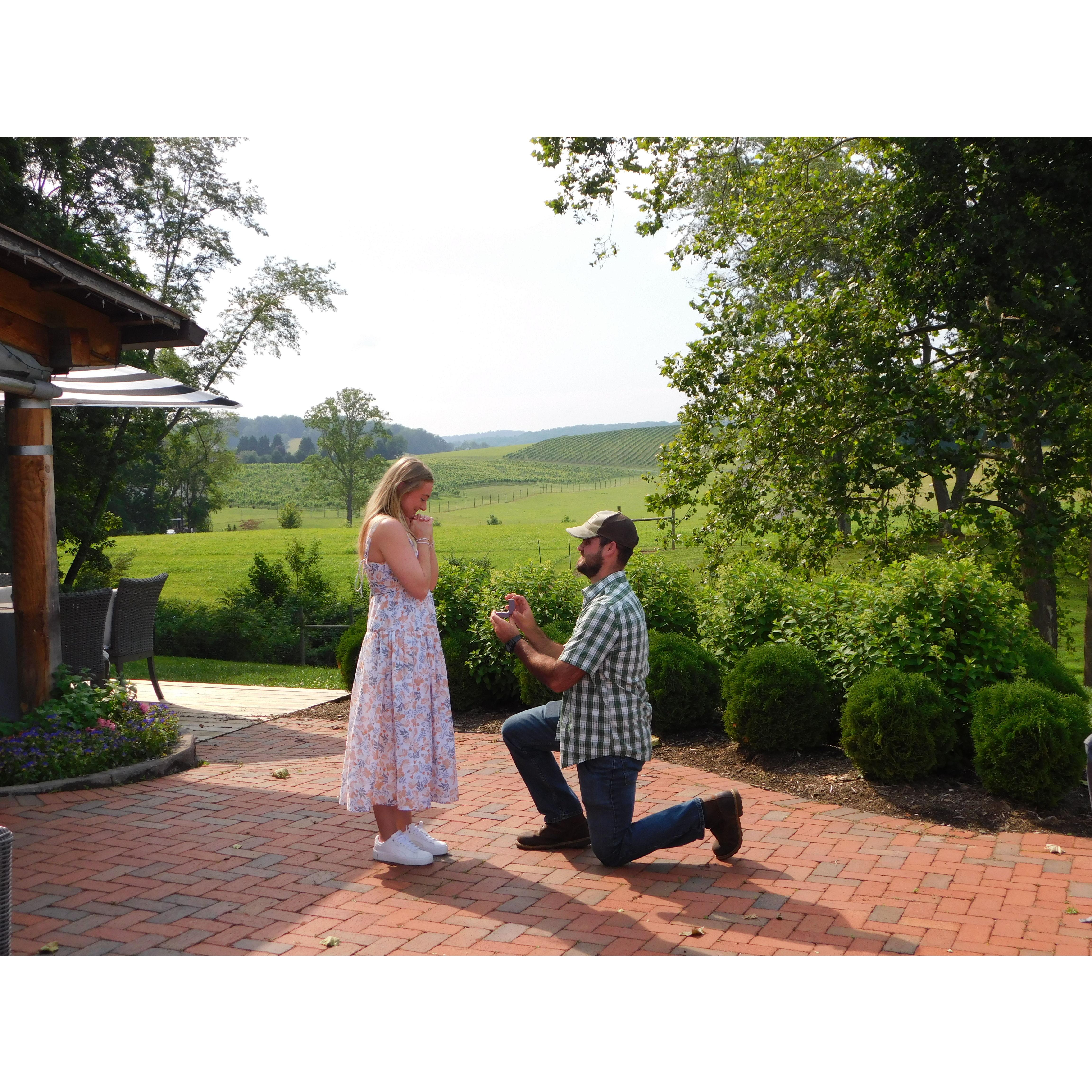 The moment we'd all been waiting for! Bobby proposed on July 2, 2023