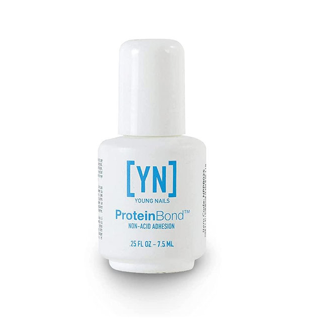 Young Nails Protein Bond. Nail Prep + Fast Drying. Anchor for Gel, Polish + Acrylic Keratin Bonder 0.25 fl oz