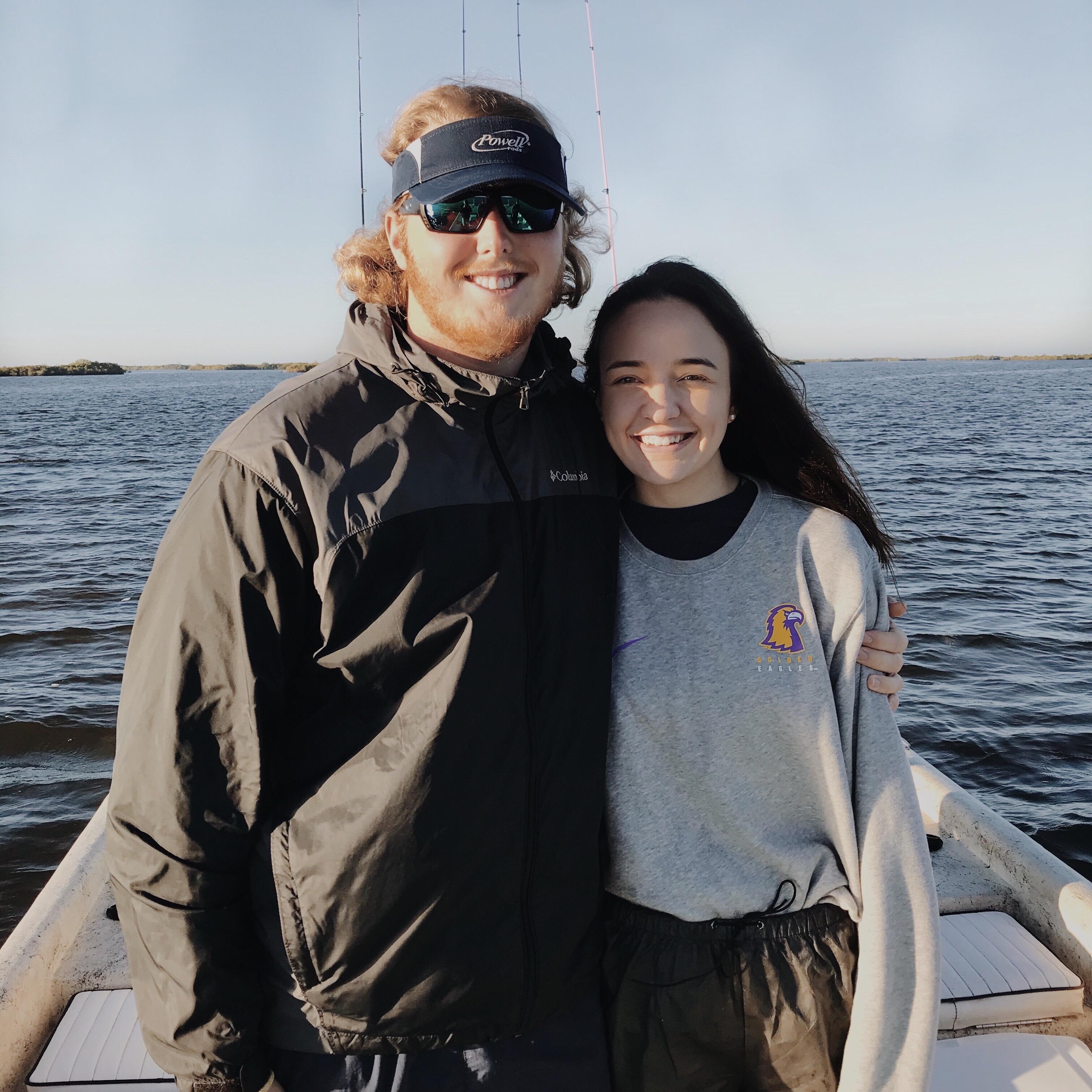 Trip to Florida to go red fishing with Megans Grandparents