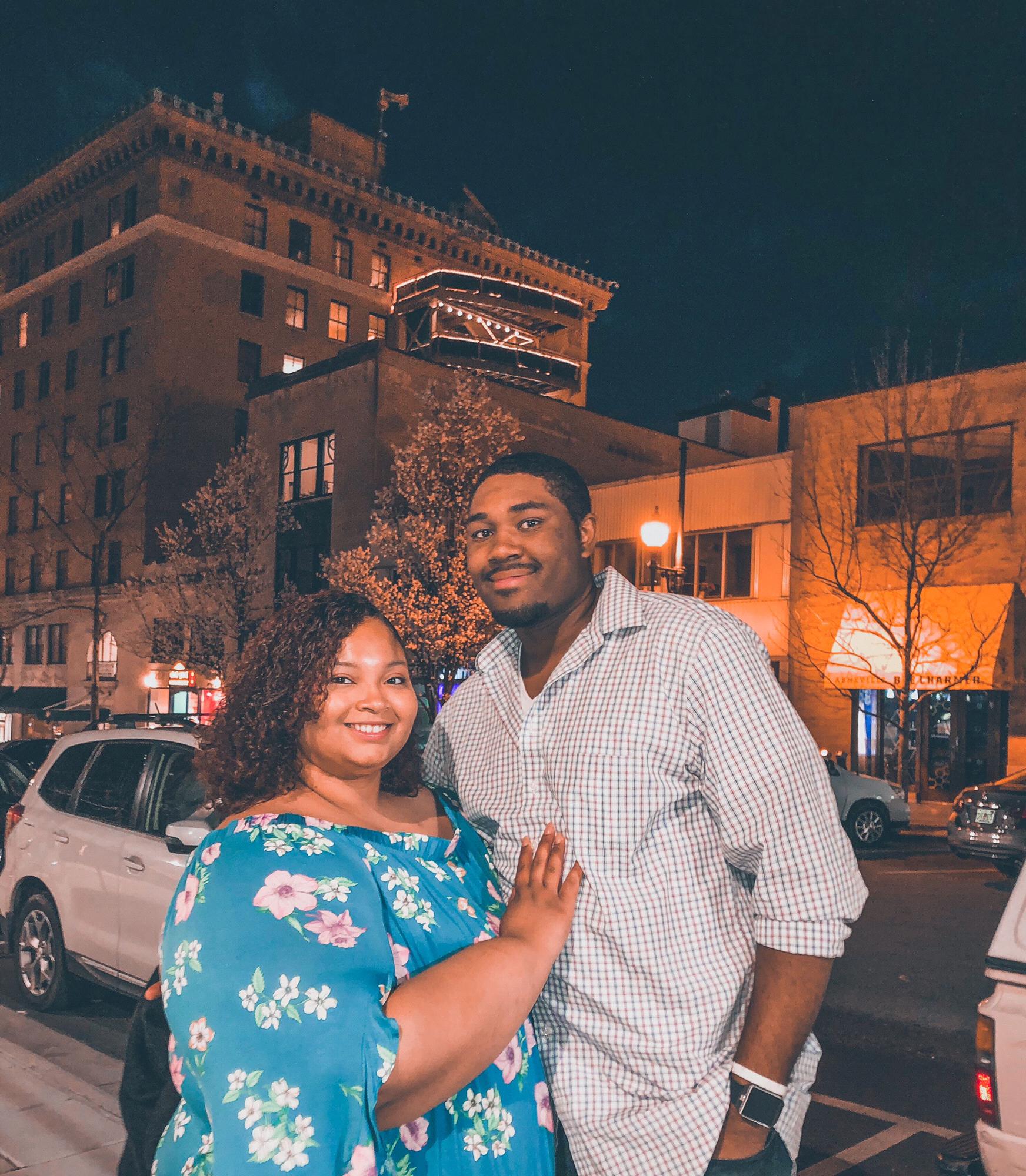 3-Year Anniversary in Asheville, NC