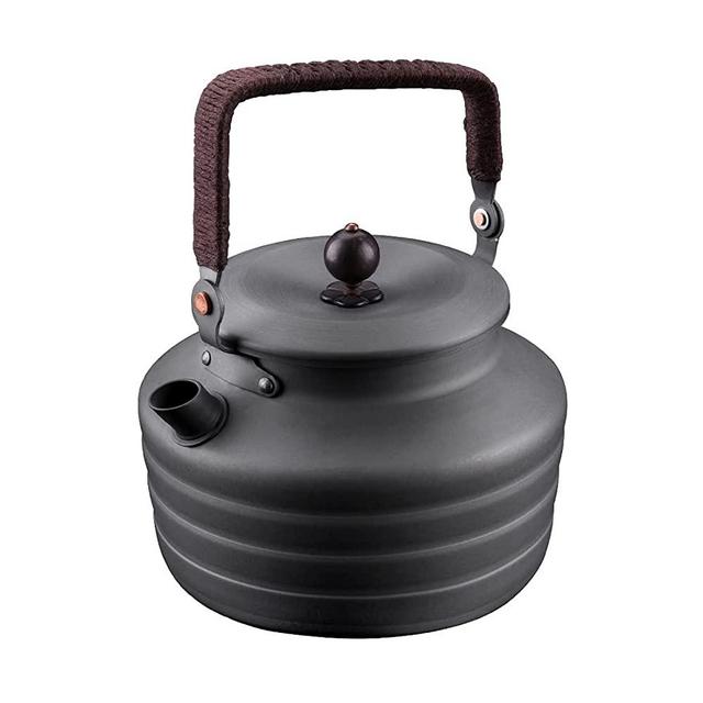 Alocs Camping Kettle 1.3L,Portable Tea Kettle Outdoor Hiking Picnic Water Kettle Lightweight Teapot Coffee Pot…