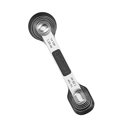 Cuisinart CTG-00-6MSP Stainless Steel 6P Set of Magnetic Measuring Spoons