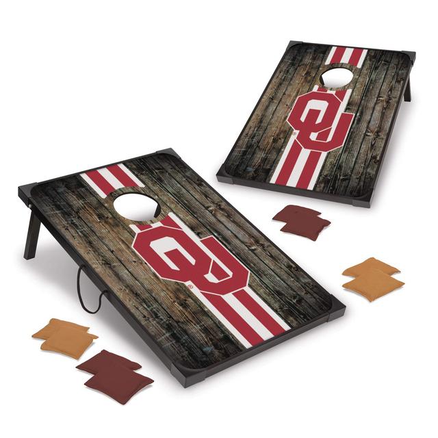 Oklahoma Sooners Cornhole Boards
