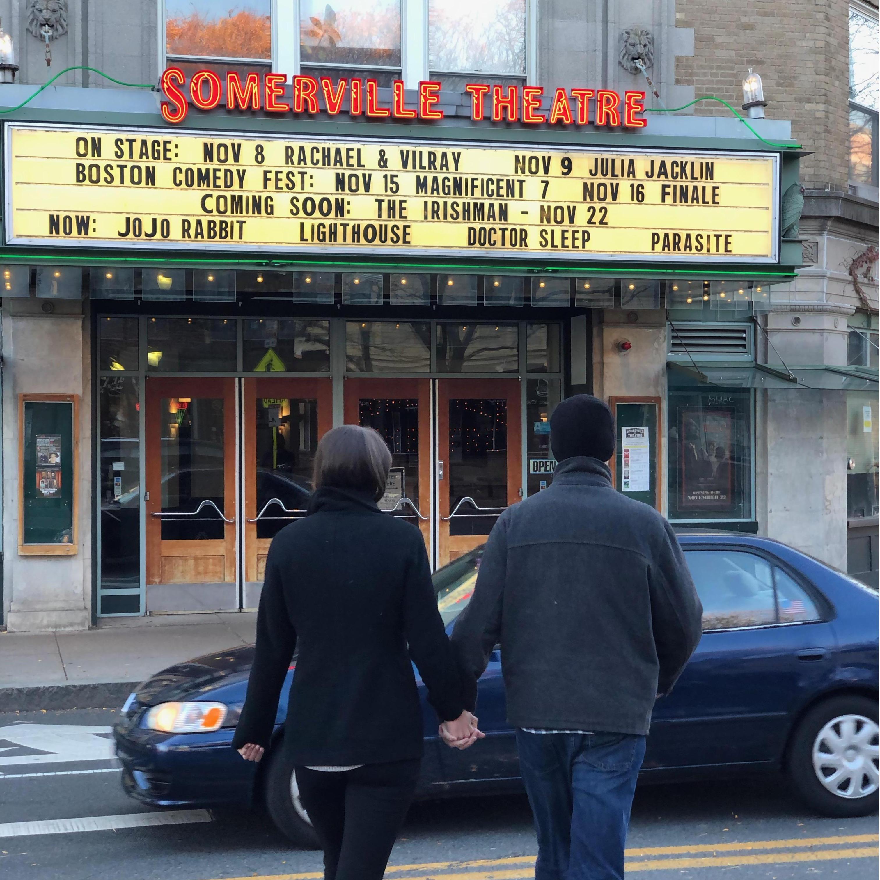 We got engaged during a beautiful Rachael & Vilray concert at the Somerville Theatre in Boston.