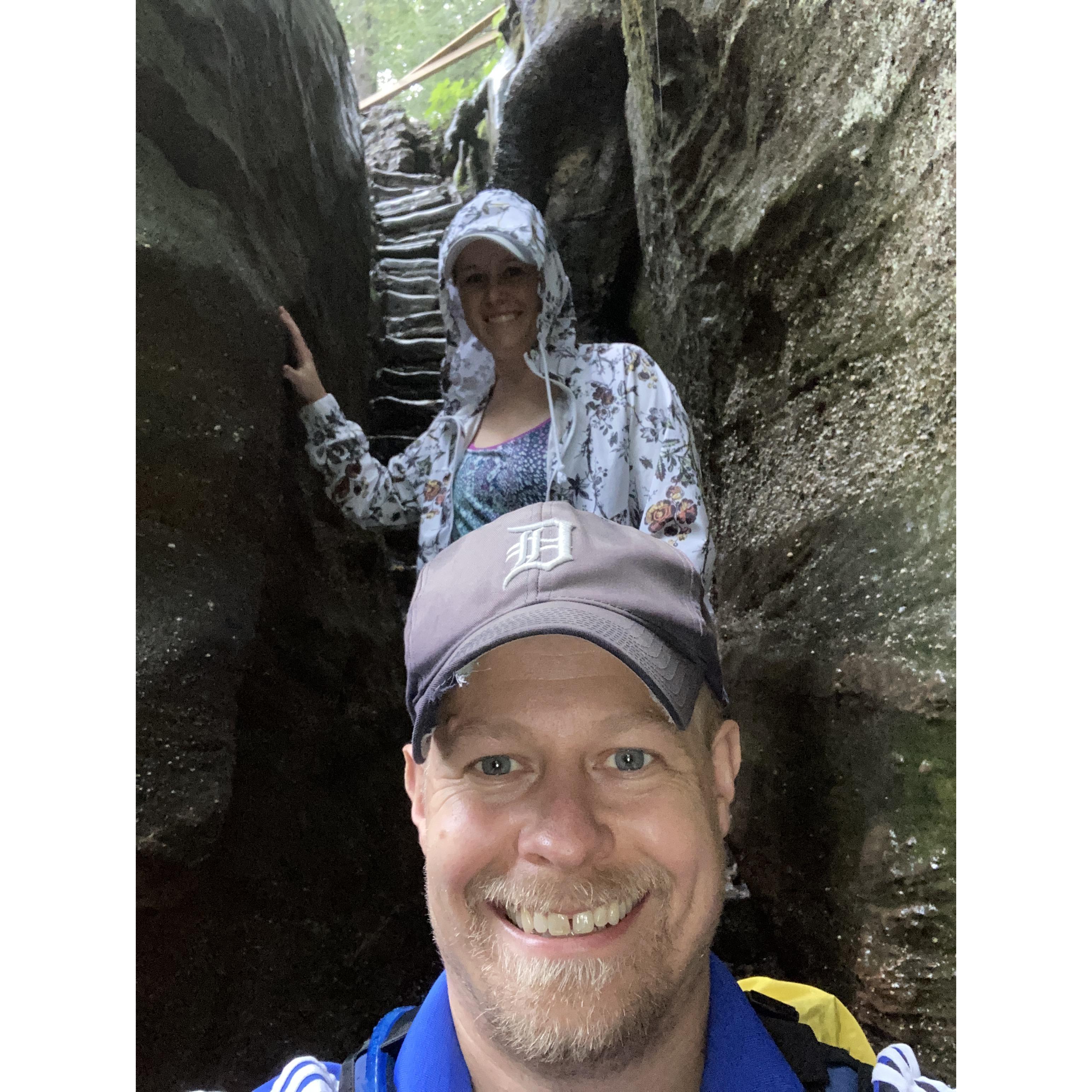 Hiking Hocking Hills