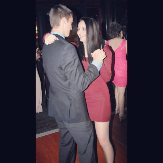 The very first photo of us together.