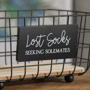 Lost Socks Metal Caddy | Hobby Lobby | 2421667
