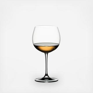 Vinum XL Oaked Chardonnay Wine Glass, Set of 4