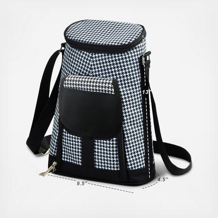 Picnic at Ascot, Insulated 2-Bottle Wine Bag with Accessories | Zola