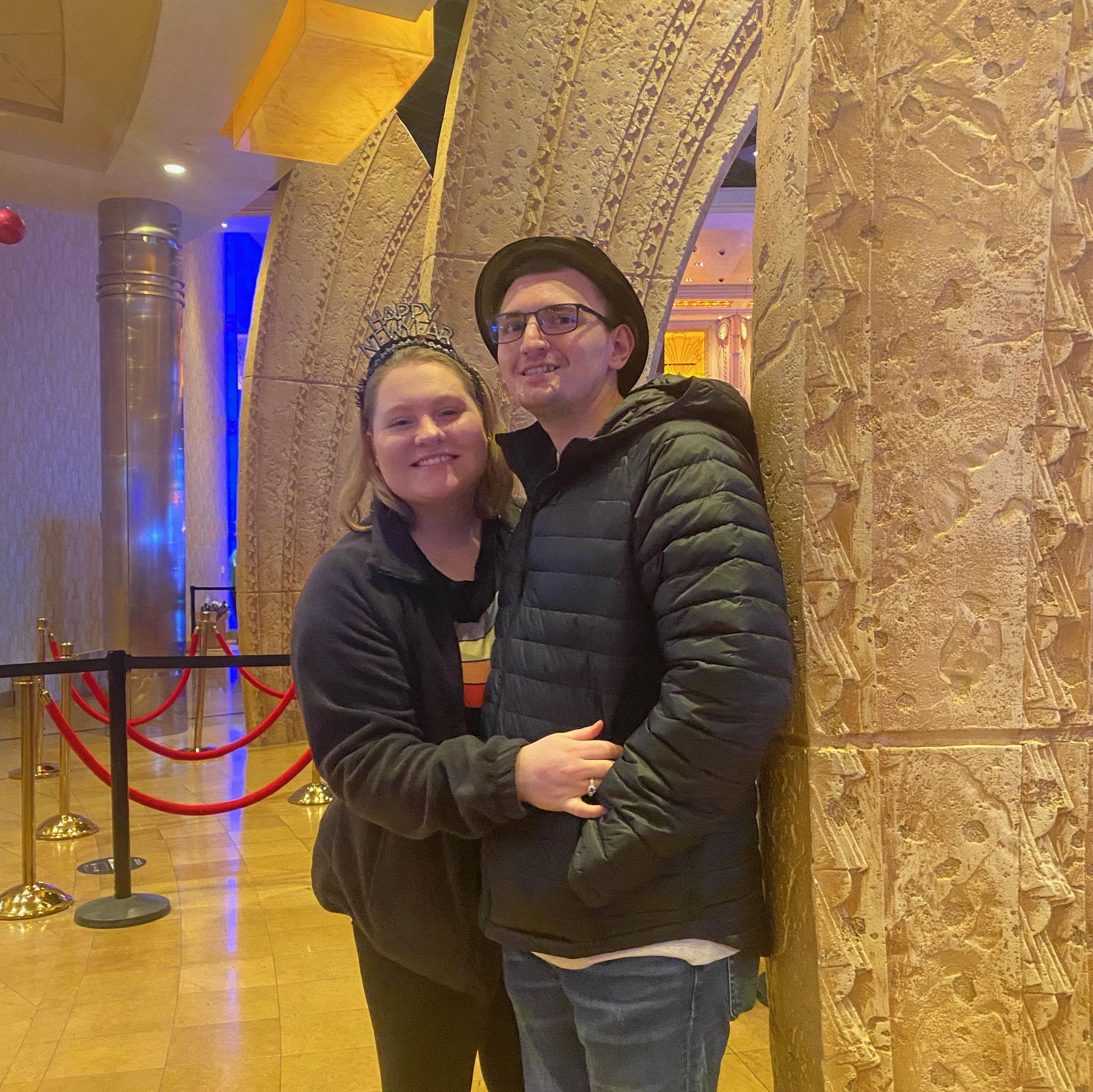 Spent our first New Year’s Eve at the Hollywood Casino. Had a great night watching an ABBA tribute band.