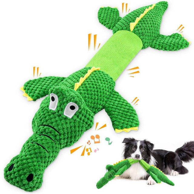 WOWBALA Dog Toys for Aggressive Chewers : Tough Interactive Tug of War Dog Toys-Squeaky Chew Toys for Small,Medium,Large Breed