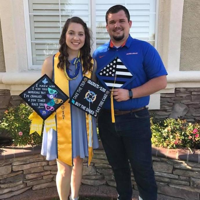 4 years, 3 degrees & 2 states... San Jose State & Boise State graduates!