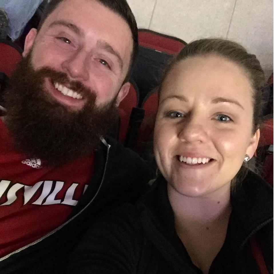 December 2016 - To celebrate our 1 year anniversary, Christmas, and Harley's birthday we went to the Louisville vs UK basketball game