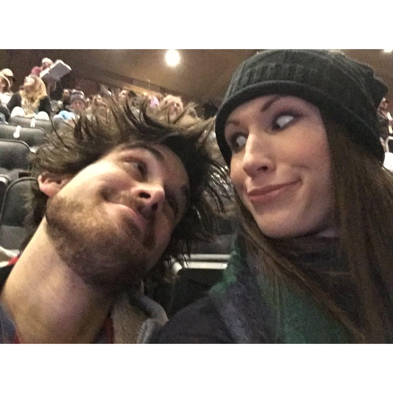 Seeing shows and being weird.