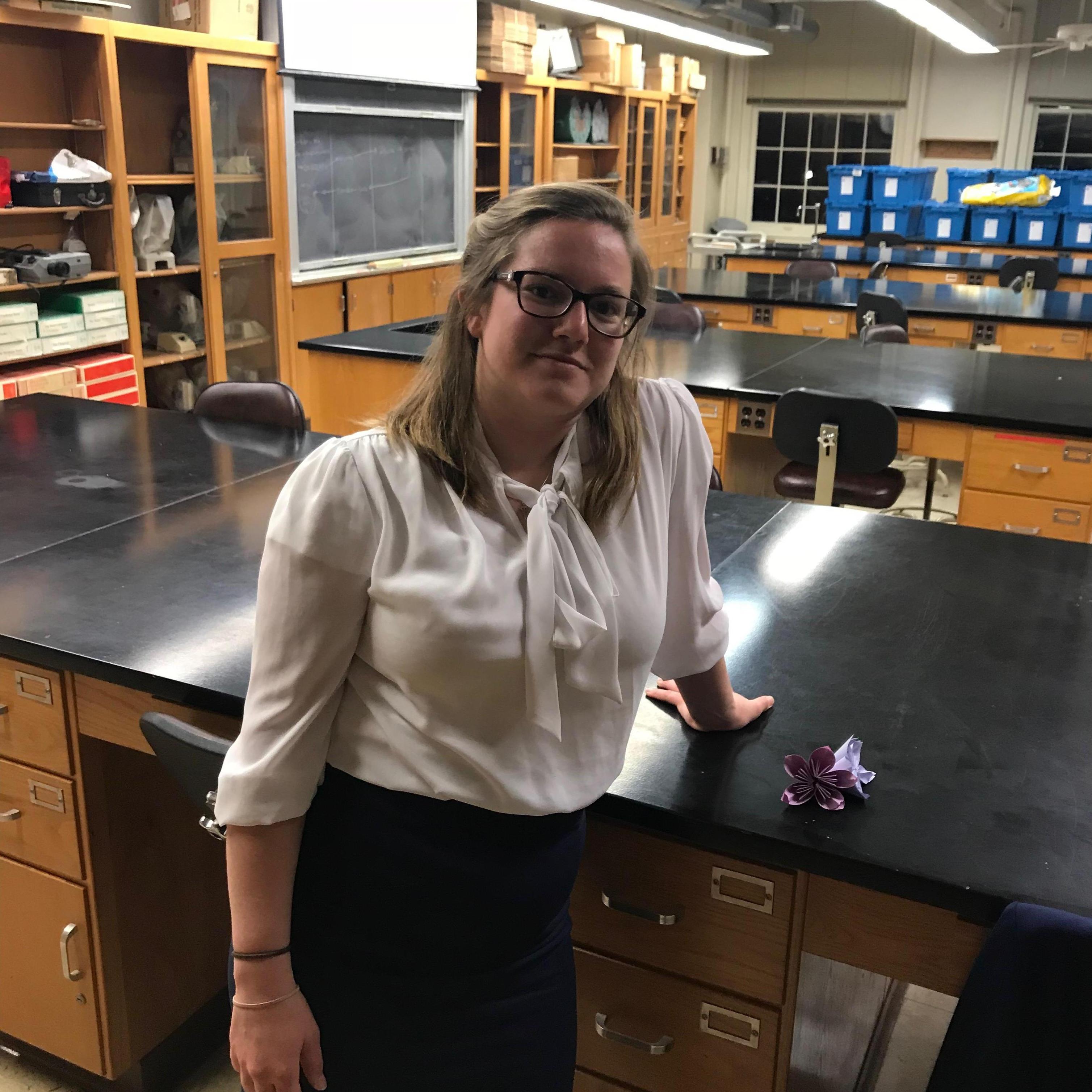 The lab I left to find my student who was being taught NOT botany but physics by Eli the night we met.