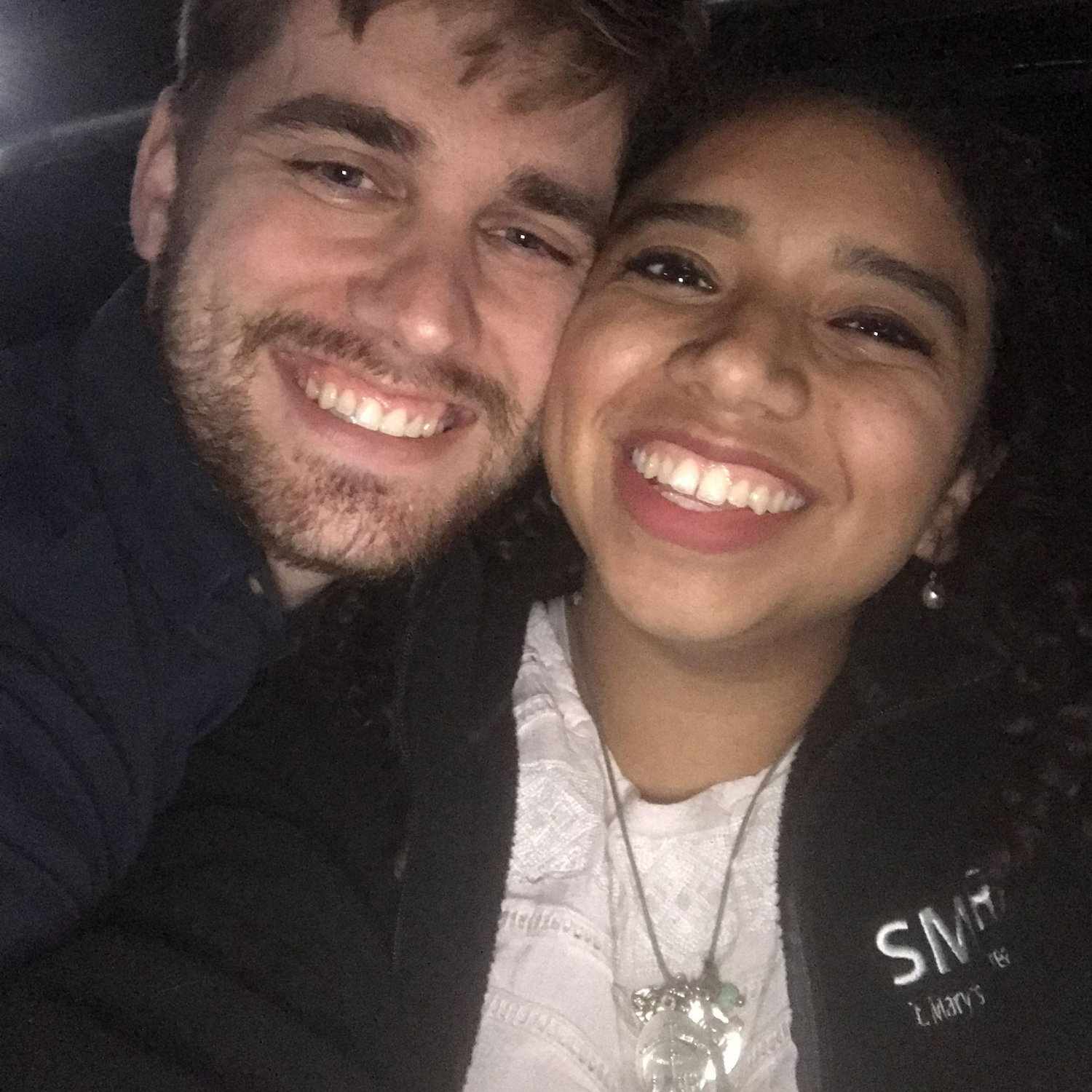 First couple selfie