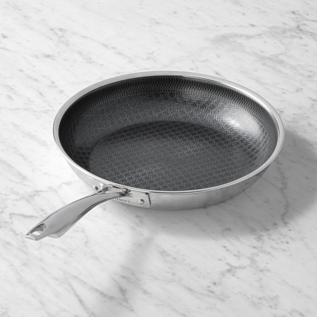 Cuisinart FusionElite+ Hybrid Stainless-Steel Ceramic Nonstick Skillet, 10"