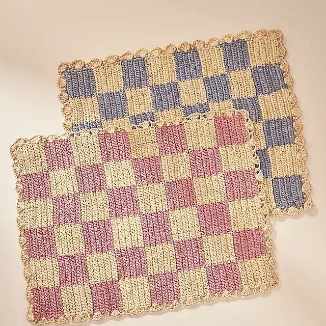 Payton James Checkered Placemat