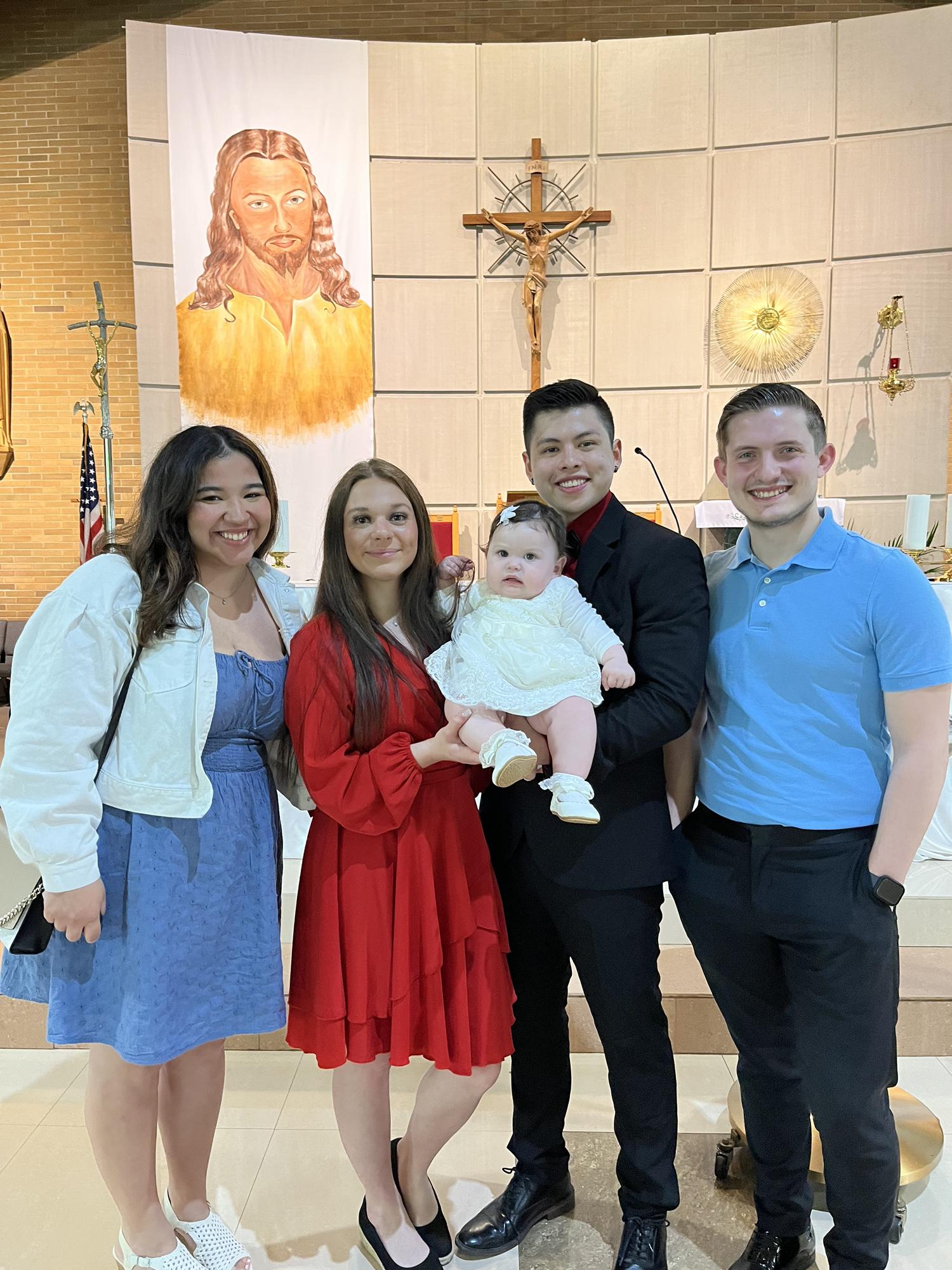 Gloria (Our flower girl's) baptism. A lovely day that we are so happy to be a part of!