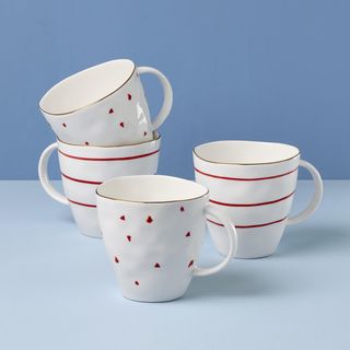 Garnet Bay Mug, Set of 4