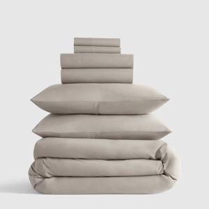 Classic Organic Percale Deluxe Bedding Bundle - King
