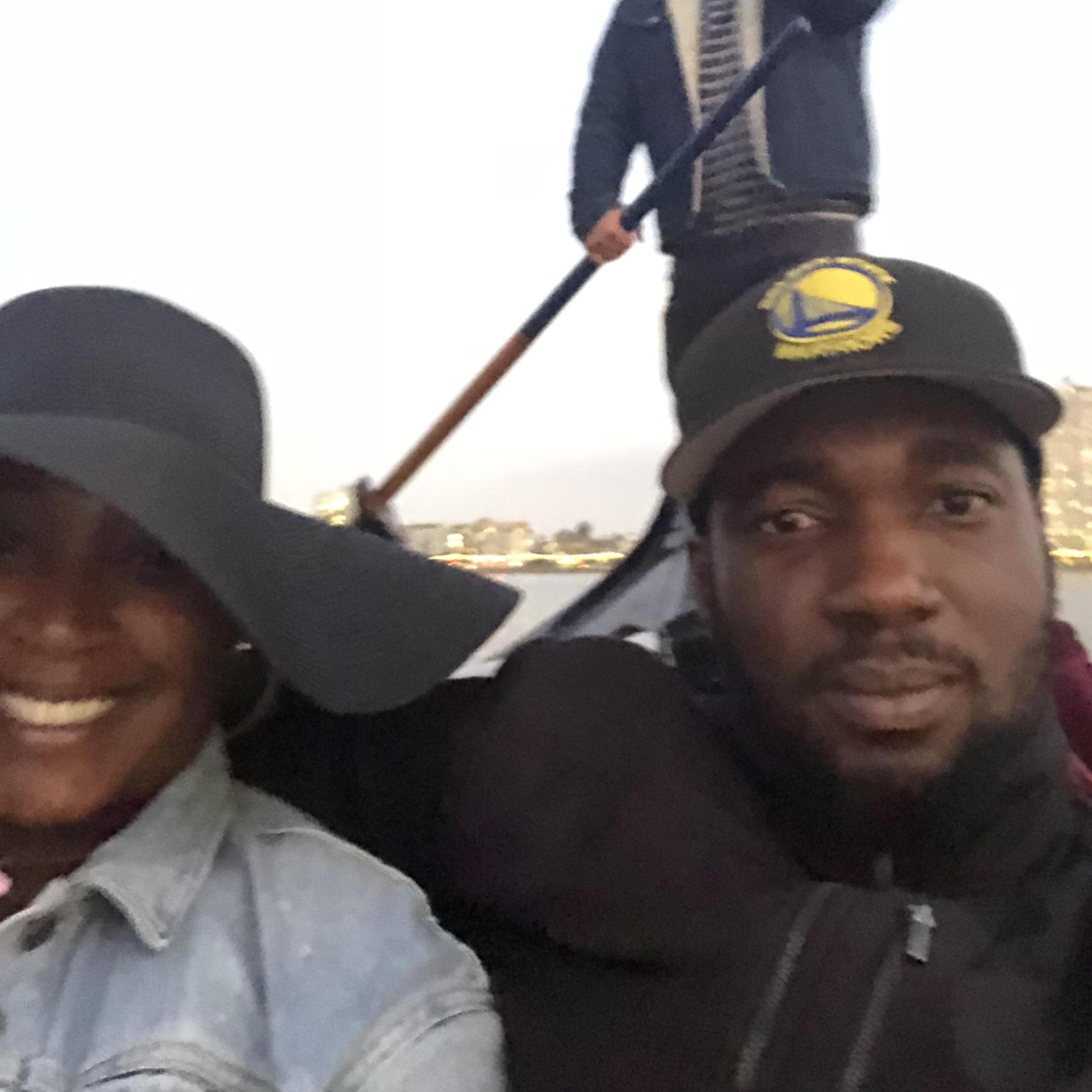 Gondola ride at lake Merritt.