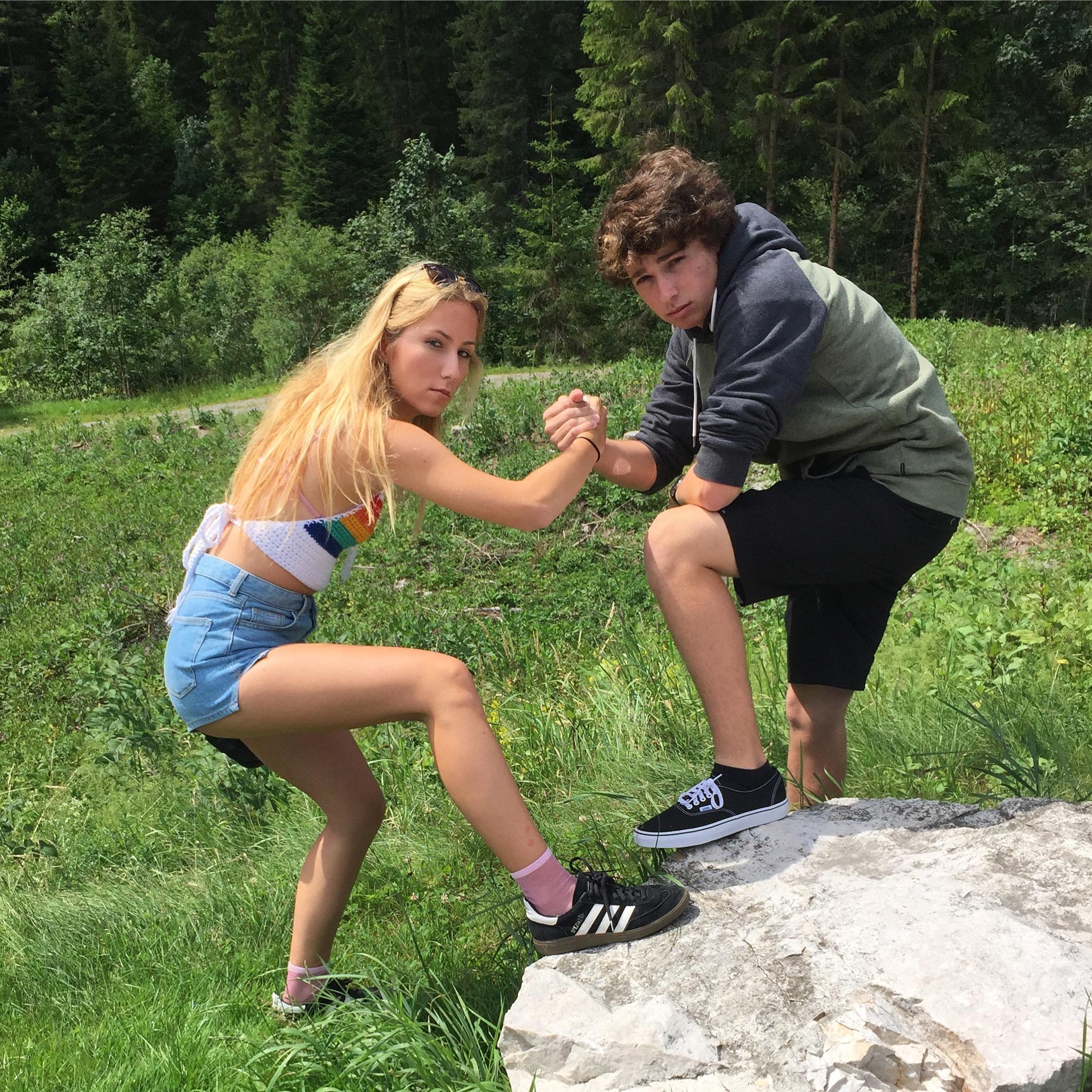 Messing around on the side of the road in Germany in Summer of 2017
